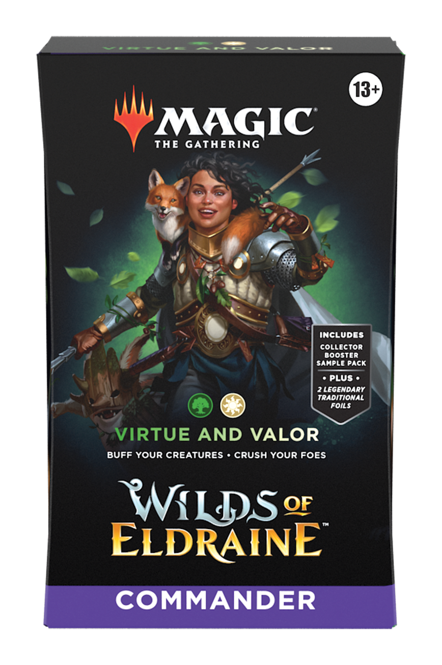 Hot Sale The Gathering - Wilds of Eldraine - Commander Deck Case