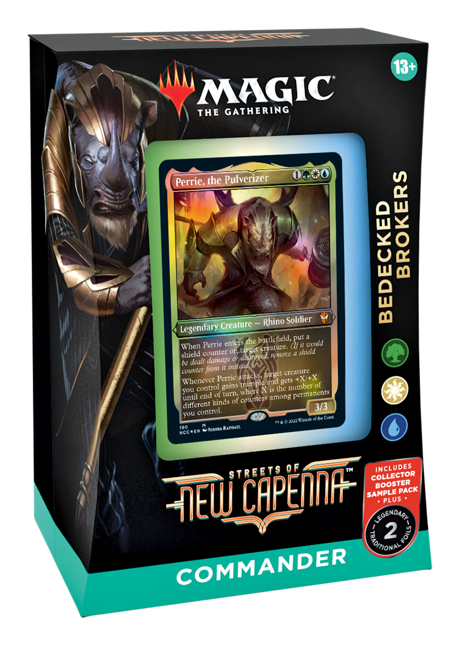 Hot Sale The Gathering - Streets of New Capenna - Commander Deck (Bedecked Brokers)