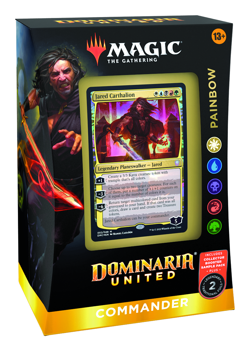 Hot Sale The Gathering - Dominaria United - Commander Deck (Painbow)