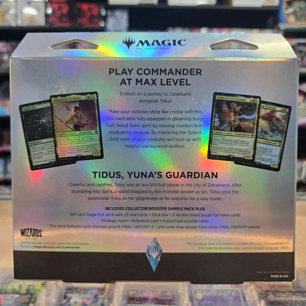 Hot Sale The Gathering - FINAL FANTASY - Commander Deck (Counter Blitz FINAL FANTASY X)