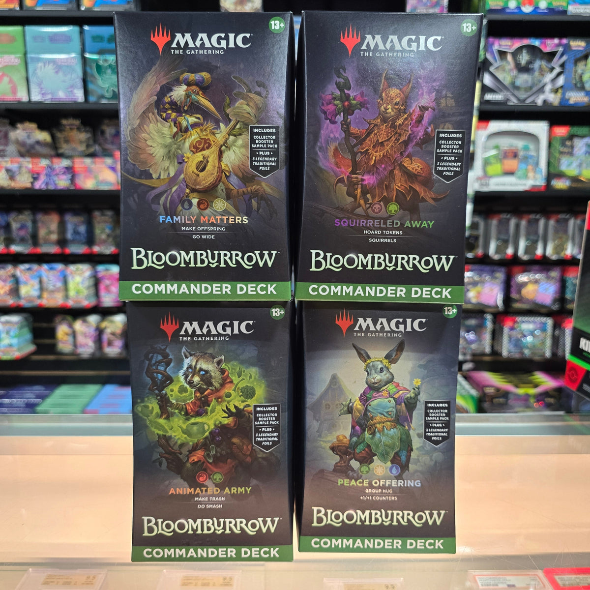 Hot Sale The Gathering - Bloomburrow - Commander Deck Display